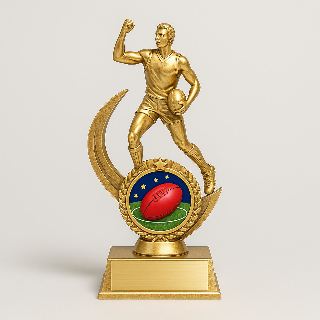 Celebrate Every Goal with Custom AFL Australian Football Tournament Medals