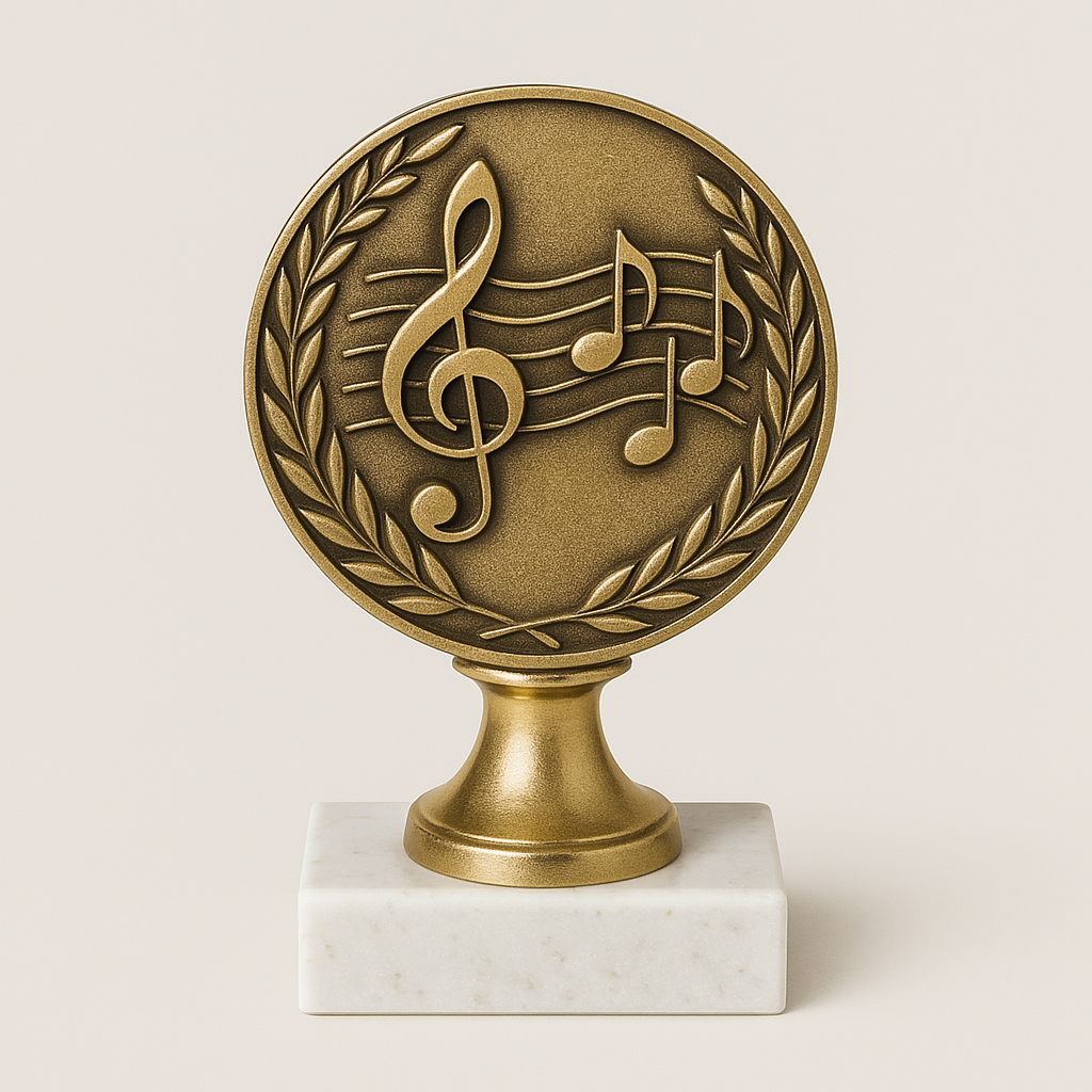 Celebrate Musical Achievements with Our Custom Music Medals