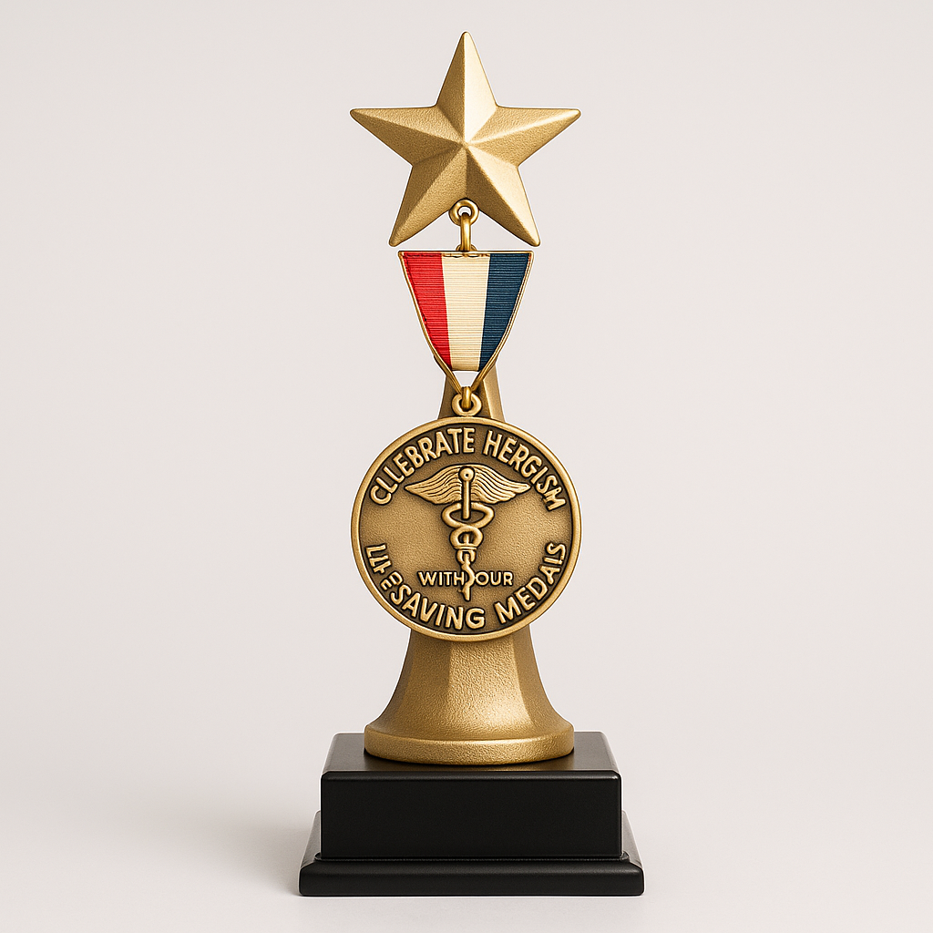 Celebrate Heroism with Our Lifesaving Medals